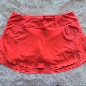 Athleta Neon Coral Performance Skort